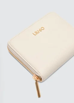 Liu Jo Portefeuille zip tout autour foulonné|Femme Portefeuilles