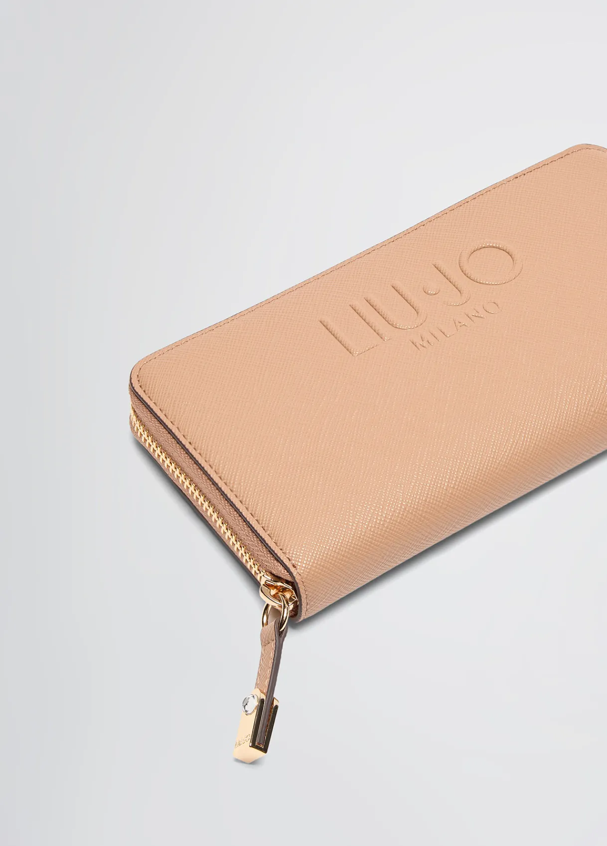 Liu Jo Portefeuille zip tout autour grand format|Femme Portefeuilles