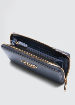 Liu Jo Portefeuille zip tout autour grand format|Femme Portefeuilles