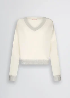Liu Jo Pull à col en V|Femme Mailles