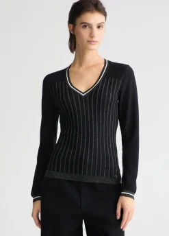 Liu Jo Pull à col en V|Femme Mailles