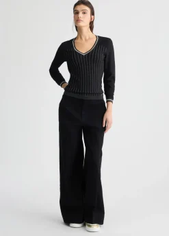 Liu Jo Pull à col en V|Femme Mailles