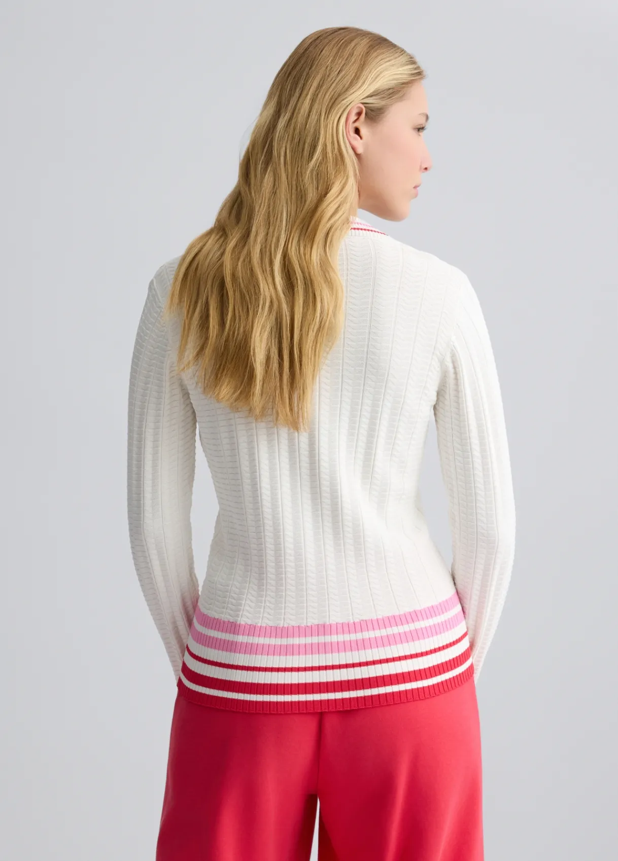 Liu Jo Pull à col en V|Femme Vêtements De Sport|Mailles