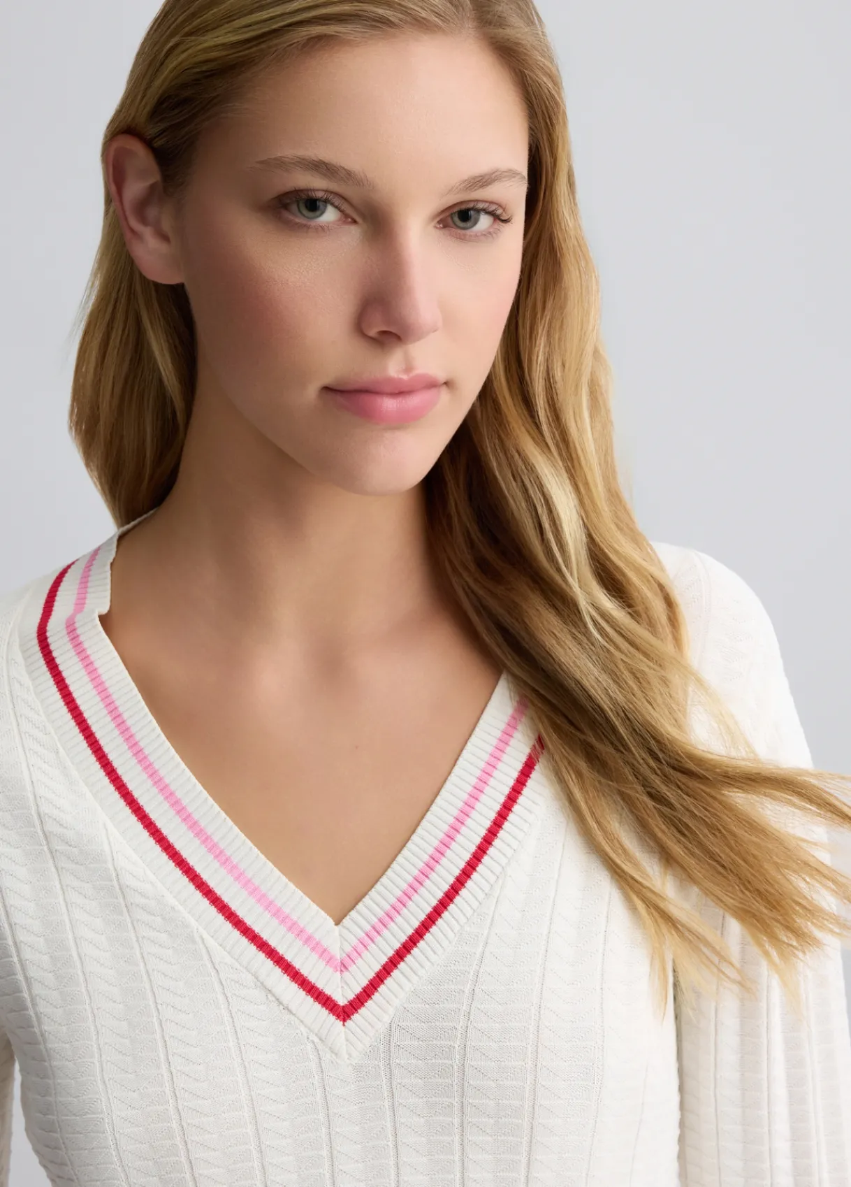Liu Jo Pull à col en V|Femme Vêtements De Sport|Mailles