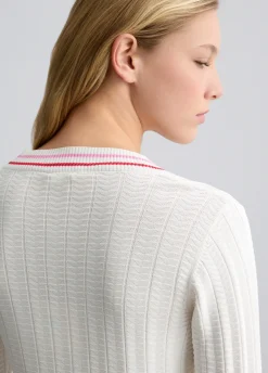 Liu Jo Pull à col en V|Femme Vêtements De Sport|Mailles