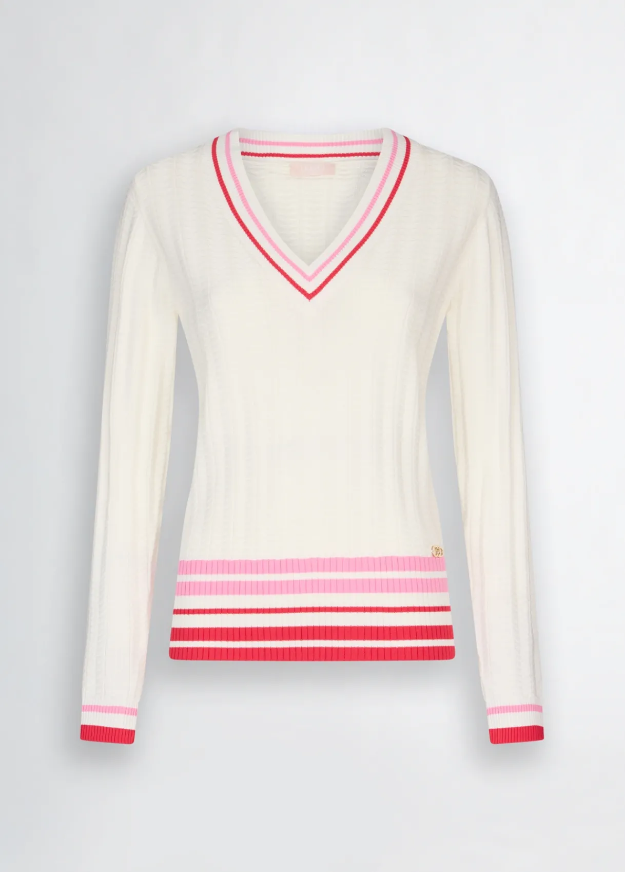 Liu Jo Pull à col en V|Femme Vêtements De Sport|Mailles