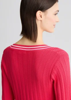 Liu Jo Pull à col en V|Femme Vêtements De Sport|Mailles
