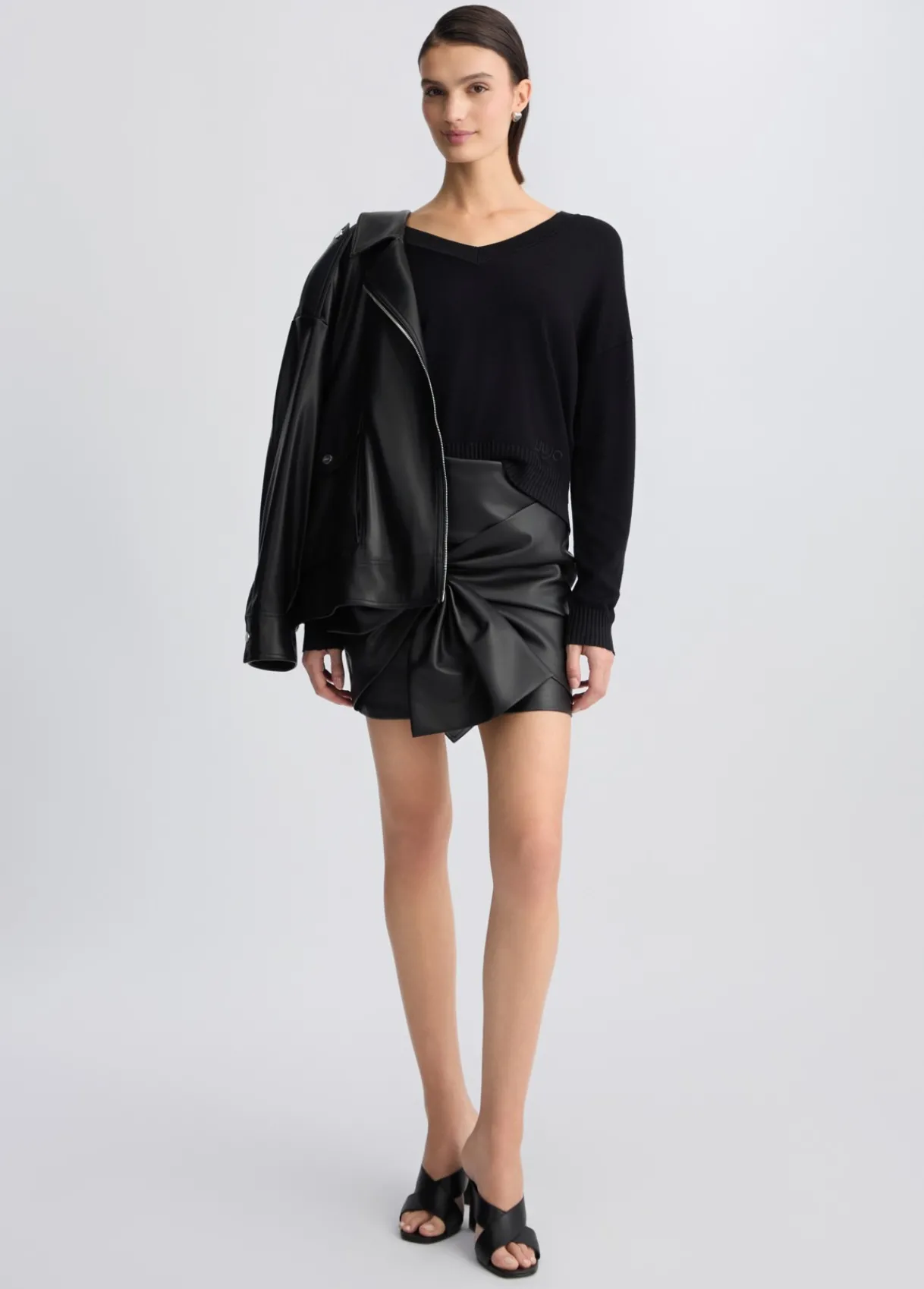 Liu Jo Pull à col en V|Femme Vêtements De Sport|Mailles