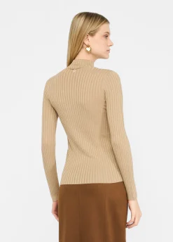 Liu Jo Pull à col roulé avec Lurex®|Femme Mailles