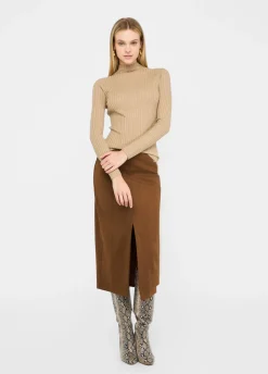 Liu Jo Pull à col roulé avec Lurex®|Femme Mailles