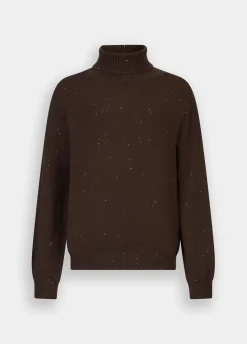Liu Jo Pull à col roulé avec micro paillettes|Femme Mailles
