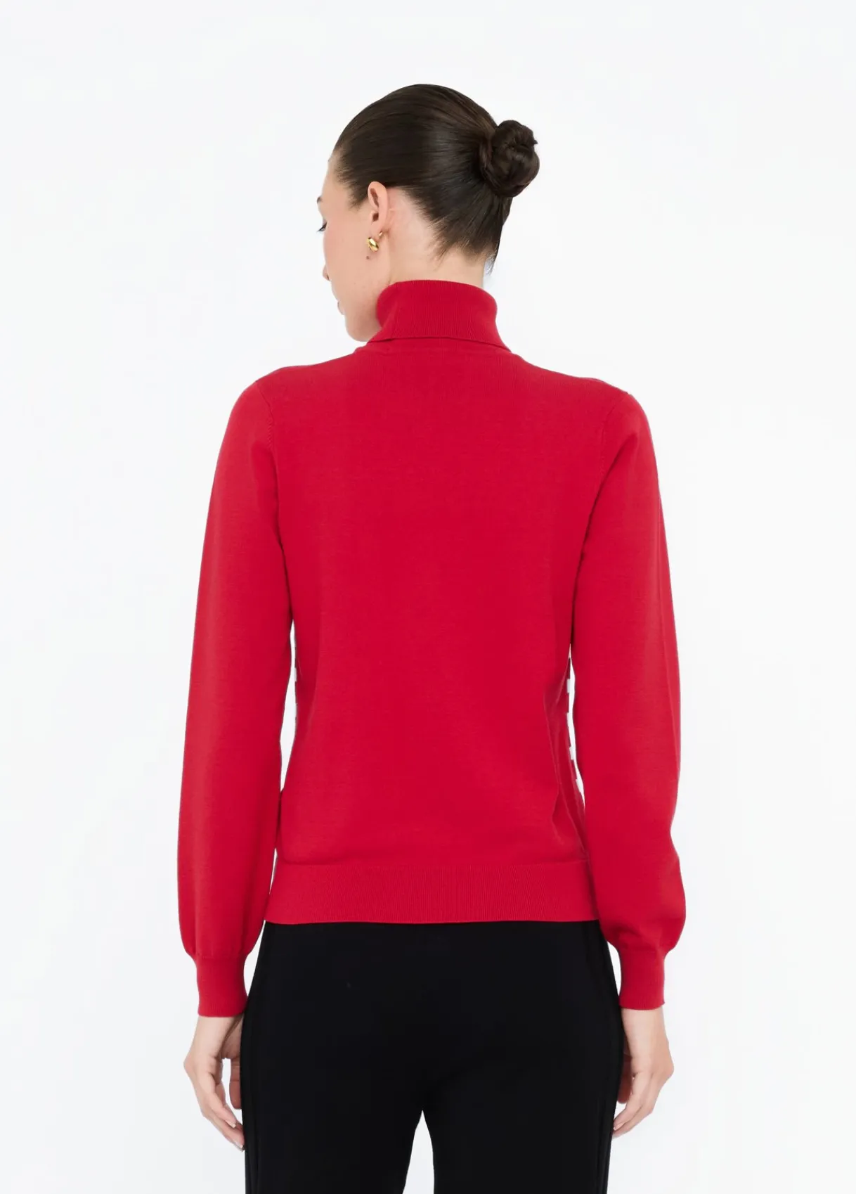 Liu Jo Pull à col roulé avec rayures|Femme Vêtements De Sport|Mailles