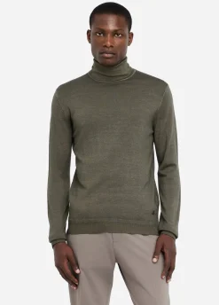 Liu Jo Pull à col roulé en laine|Homme Pulls Et Sweaters