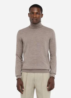 Liu Jo Pull à col roulé en laine|Homme Pulls Et Sweaters