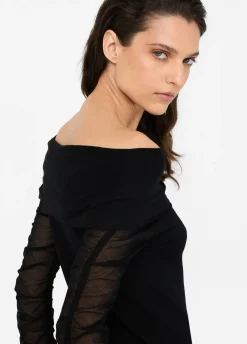 Liu Jo Pull à encolure bardot|Femme Mailles