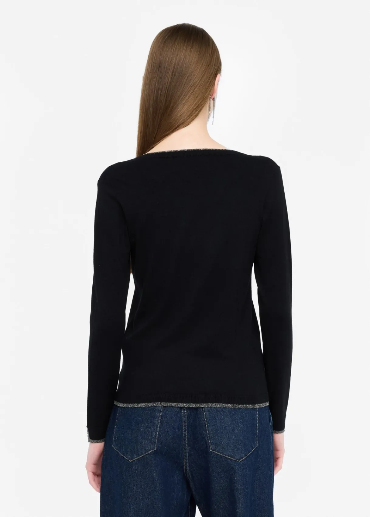Liu Jo Pull à encolure en V|Femme Mailles