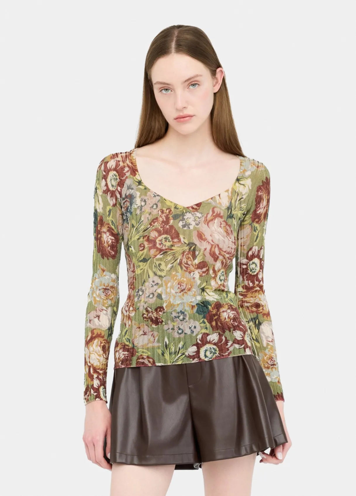 Liu Jo Pull à encolure en V|Femme Mailles