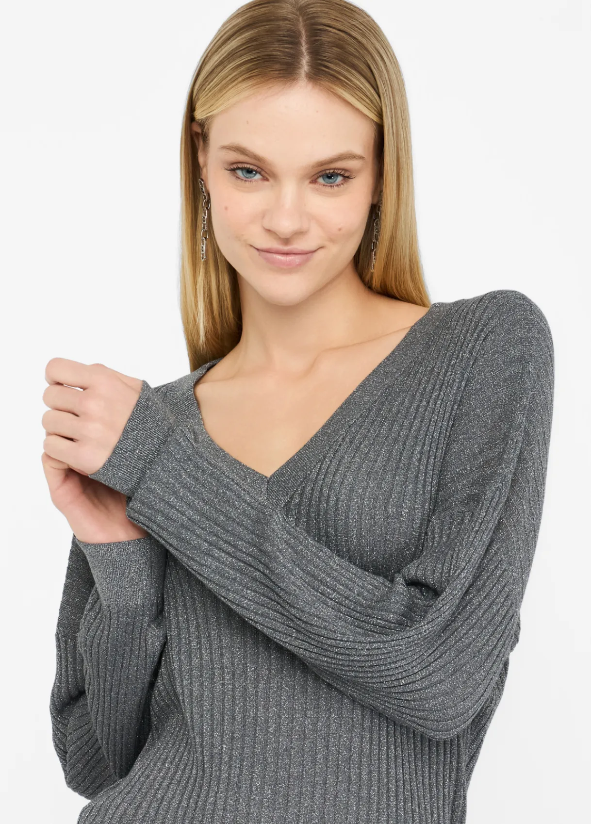 Liu Jo Pull à encolure en V|Femme Mailles