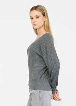 Liu Jo Pull à encolure en V|Femme Mailles