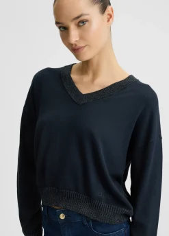 Liu Jo Pull à encolure en V|Femme Mailles
