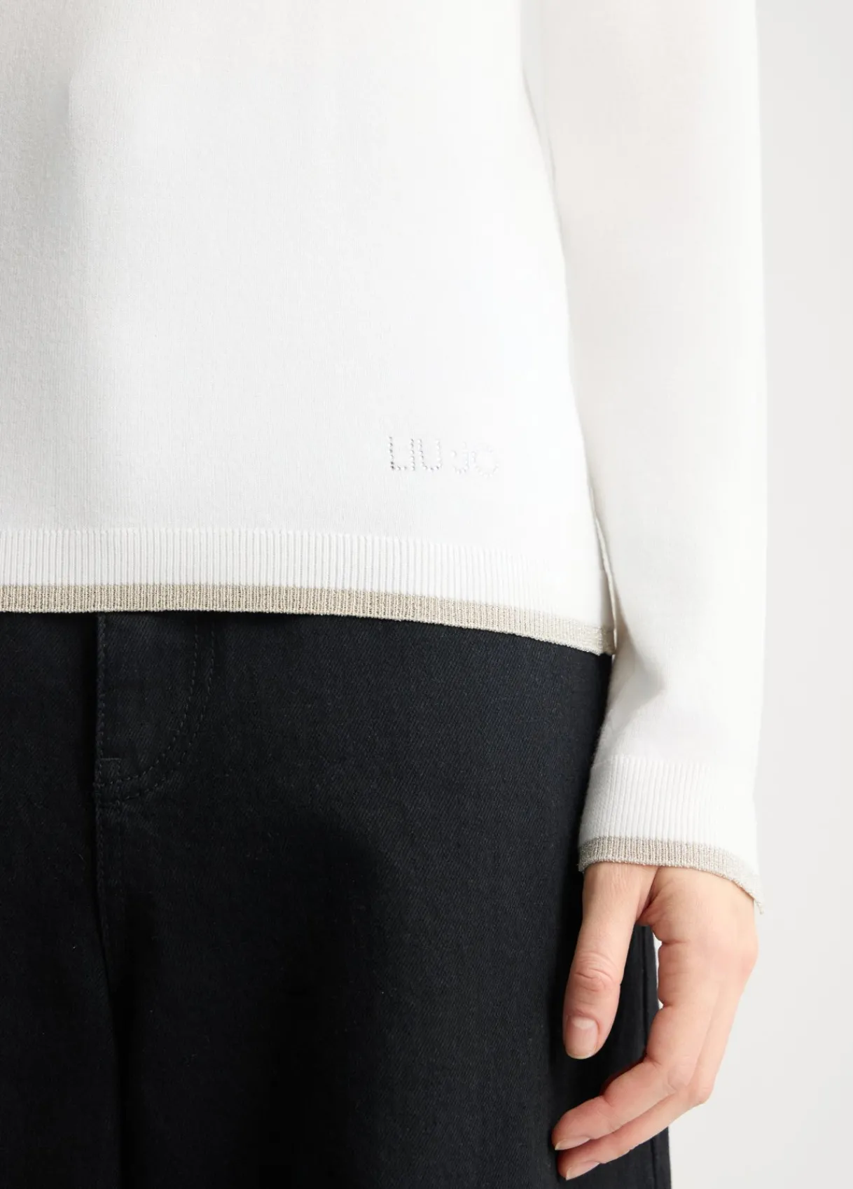 Liu Jo Pull à encolure en V|Femme Mailles
