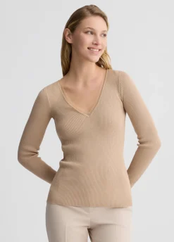 Liu Jo Pull à encolure en V|Femme Mailles