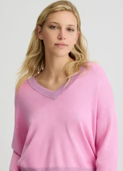 Liu Jo Pull à encolure en V|Femme Vêtements De Sport|Mailles
