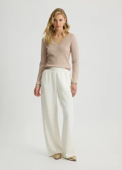 Liu Jo Pull à encolure en V|Femme Vêtements De Sport|Mailles