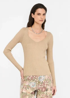 Liu Jo Pull à encolure en V|Femme Mailles