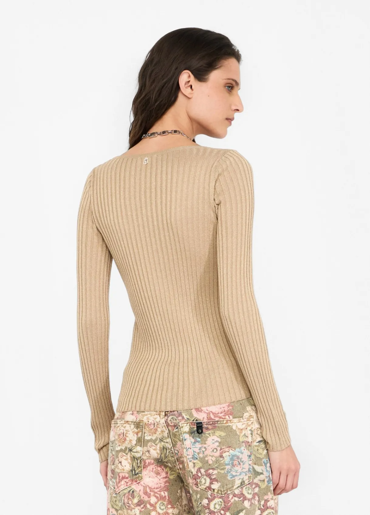 Liu Jo Pull à encolure en V|Femme Mailles