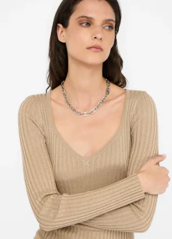 Liu Jo Pull à encolure en V|Femme Mailles