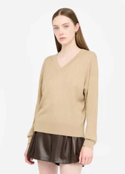 Liu Jo Pull à encolure en V|Femme Mailles