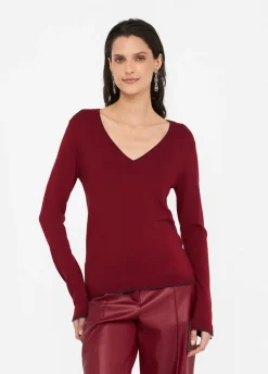 Liu Jo Pull à encolure en V|Femme Mailles