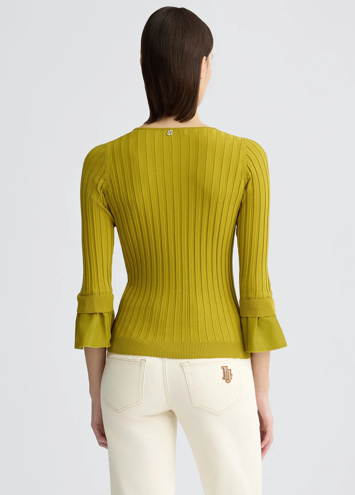 Liu Jo Pull à manches volantées|Femme Mailles