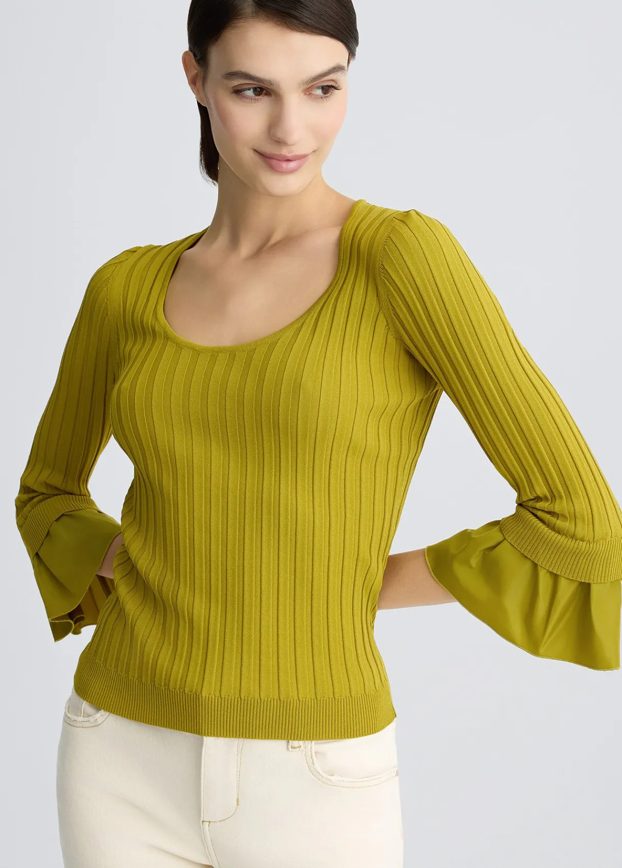 Liu Jo Pull à manches volantées|Femme Mailles