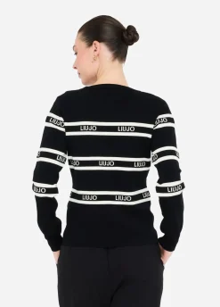 Liu Jo Pull à rayures|Femme Vêtements De Sport|Mailles