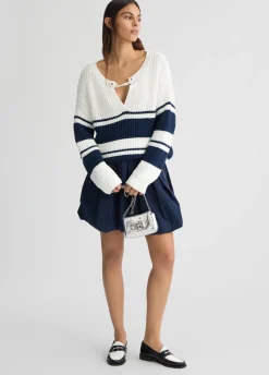Liu Jo Pull à rayures|Femme Mailles
