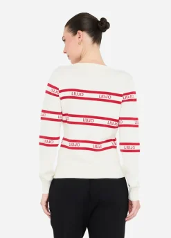 Liu Jo Pull à rayures|Femme Vêtements De Sport|Mailles