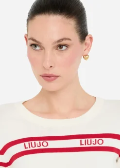 Liu Jo Pull à rayures|Femme Vêtements De Sport|Mailles