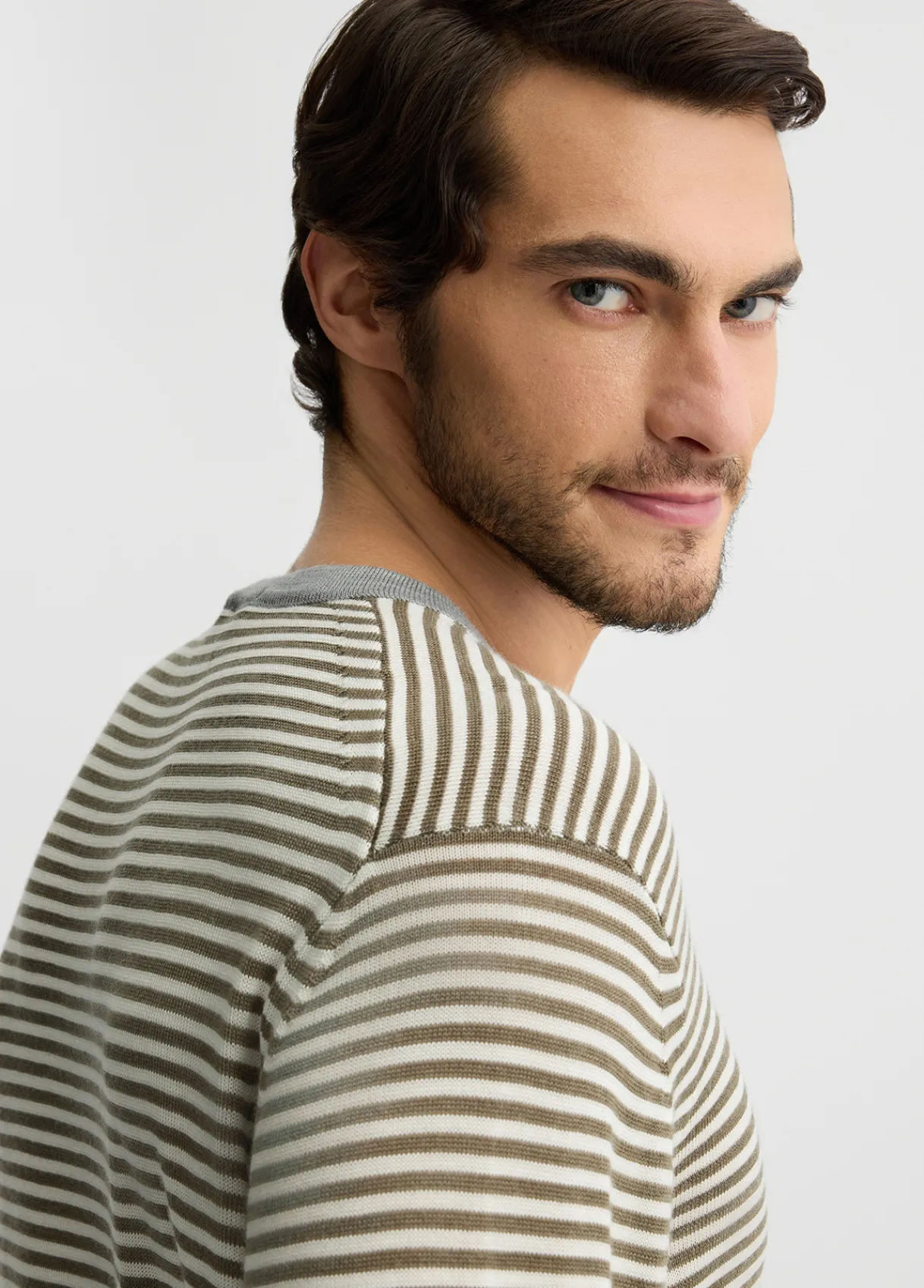 Liu Jo Pull à rayures en laine|Homme Pulls Et Sweaters