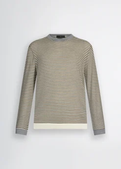 Liu Jo Pull à rayures en laine|Homme Pulls Et Sweaters