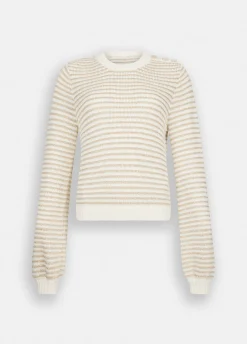 Liu Jo Pull à rayures Lurex®|Femme Mailles