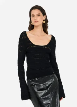 Liu Jo Pull ajouré|Femme Mailles