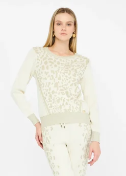 Liu Jo Pull animalier|Femme Vêtements De Sport|Mailles