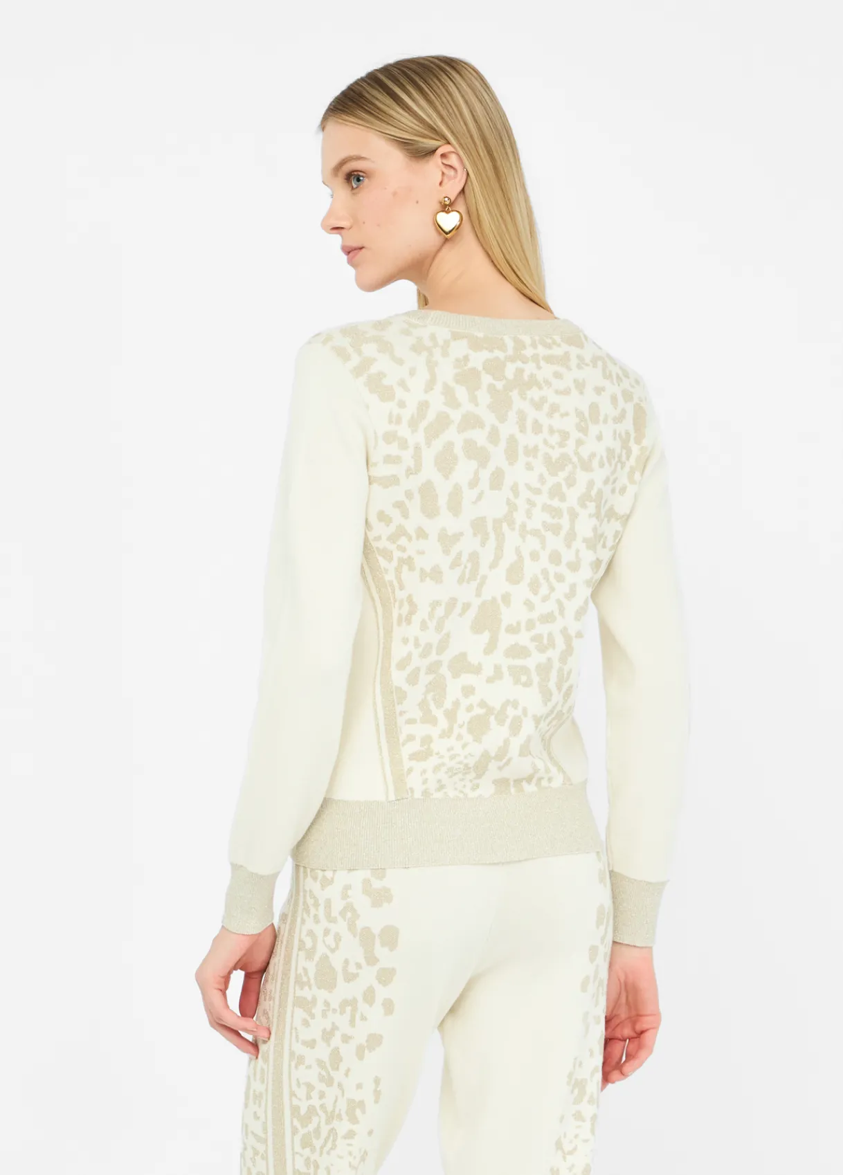 Liu Jo Pull animalier|Femme Vêtements De Sport|Mailles