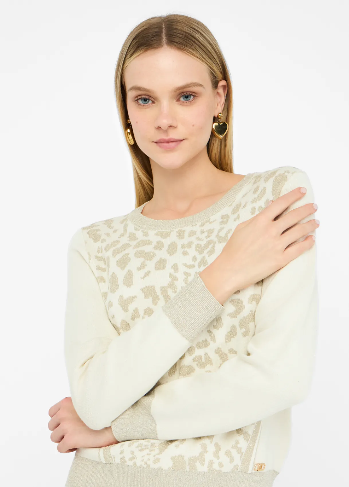 Liu Jo Pull animalier|Femme Vêtements De Sport|Mailles