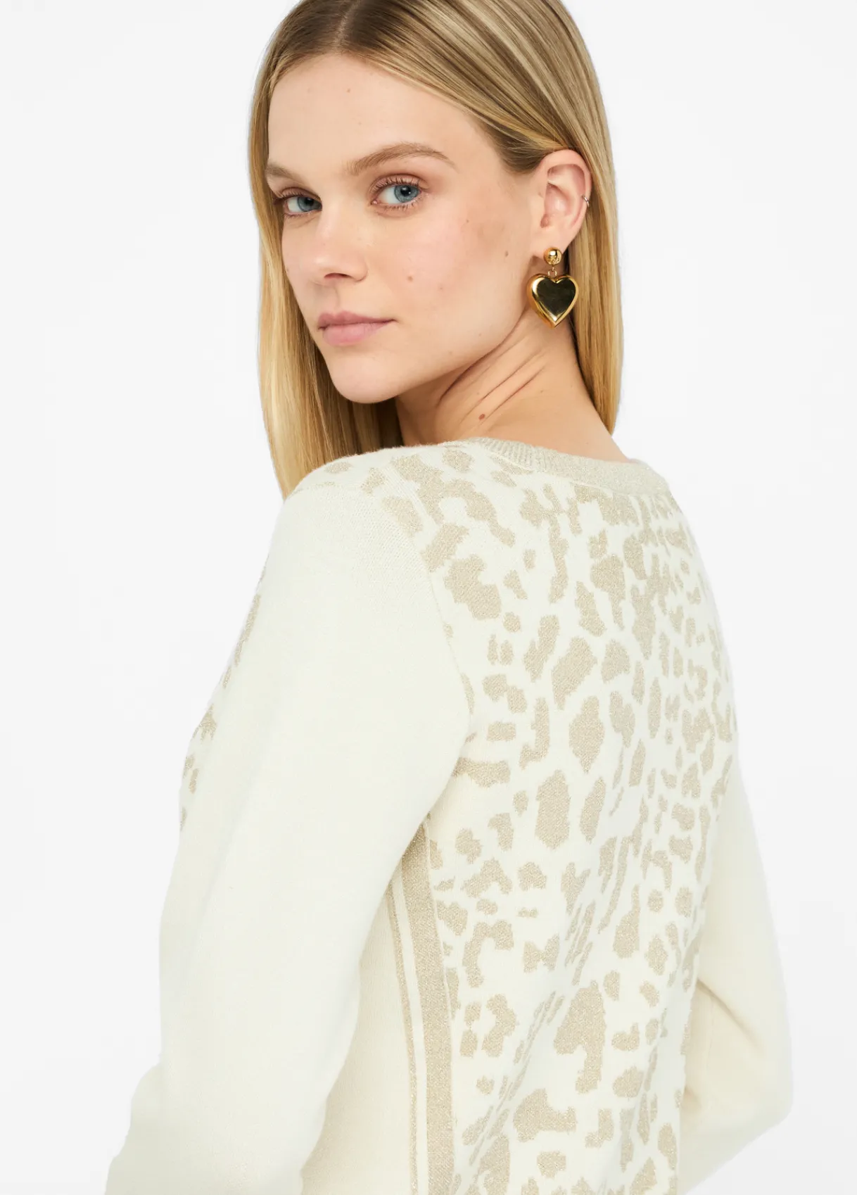 Liu Jo Pull animalier|Femme Vêtements De Sport|Mailles