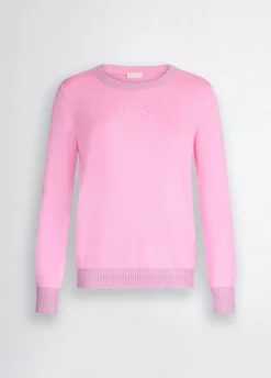 Liu Jo Pull avec bordures en lurex®|Femme Mailles