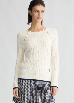 Liu Jo Pull avec boutons|Femme Mailles