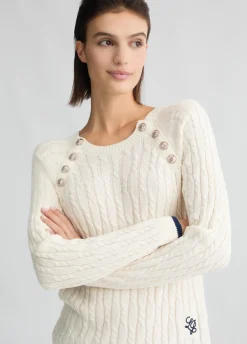 Liu Jo Pull avec boutons|Femme Mailles